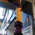 Leserreporter: Urban Knitting auf der Mariahilfer Straße