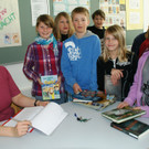 Leseaktion an der Musikhauptschule Lingenau