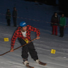 Fassdaubenrennen bei Schul Olympics im Snowboarden