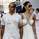 Nicole Scherzinger und Lewis Hamiltion