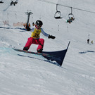 Schul Olympics im Snowbordcross