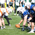 Spannendes Spiel der Blue Devils vs. die Budapest Hurricanes