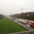 Nichts geht mehr - Mega-Stau nach Unfall im Pfändertunnel