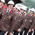 Festumzug am Sonntag beim Landesfeuerwehrfest 2009