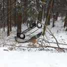 Bilder der Unfallstelle am Gaisberg