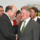 Gratulation an den neuen Gemeindechef