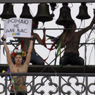 Nackter Protest in Kiew