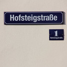 Straßennamen: Hofsteigstraße