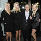 Hugh Hefner und seine Mädels