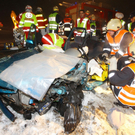 Zwei Schwerverletzte bei Frontalcrash in Schlins