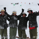 Feuerwehr beim Fassdaubenrennen