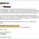 Gefälschtes Amazon Mail II