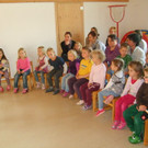 Heidi und Pius zu Gast im Kindergarten