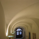 Umbau des Lesesaals in der Endphase