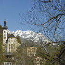 Kirche Tschagguns mit B__umen und Gebirge - 010 - Copyright by Gerhard Scopoli.jpg