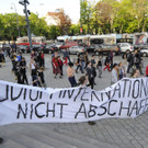 Demonstration gegen Studiengebühren auf der Ringstraße am 26.4.2012