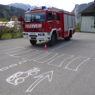 Volksschule zu Besuch bei der Feuerwehr
