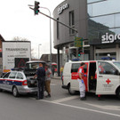 VU Dornbirn Wallenmahd: Radfahrerin und Lkw beteiligt