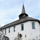 Fresken in der Kirche erhalten