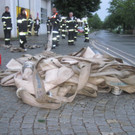Überschwemmungen nach Unwetter in Grafenwörth am 5.5.2012