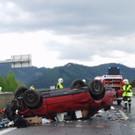 Verkehrsunfall auf der S6 am 5.5.2012