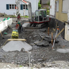 Baumeisterarbeiten abgeschlossen