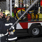 Feuerwehrübung Latschaustraße