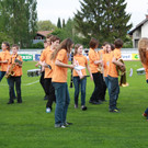 Rasenshow der Jugendmusik des MV Concordia im Reichshofstadion am 8. Mai 2012