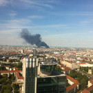 Großbrand in der Leopoldstadt