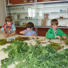 Muttertagsbasteln mit Kindern des OGV-Hard