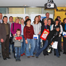 Rankeil: Preisübergabe der Weihnachtslosaktion