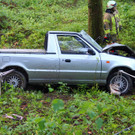 Tobel: Bergung des Autos