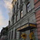 Hotelbrand in Penzing