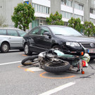 Bregenz: Beim Abbiegen Motorradfahrer übersehen