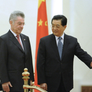 Heinz Fischer trifft Hu (China)