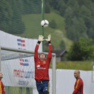 Zweiter Tag von Weltmeister Spanien