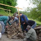 Steinmauern Düns