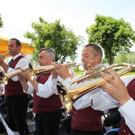 Bürgermusik Hohenems beim Frühschoppen am Lochauer Kaiserstrand