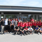 U17A und U11B des SCR Altach beim 20. Riccione-Cup 2012