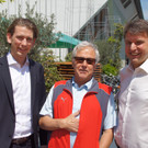 Multikulturelles Meeting auf dem Blauen Platz