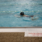 Der Sportplatz stand ganz im Zeichen des Triathlons.