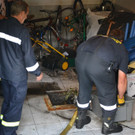 Schwere Unwetter in Niederösterreich (Wiener Neustadt und Baden)