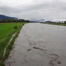 Vorland überschwemmt