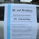Unterschriftenübergabe 30.05.2012