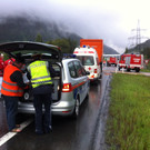 Lkw-Auffahrunfall auf der S16