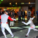 Schaufechten im Europark