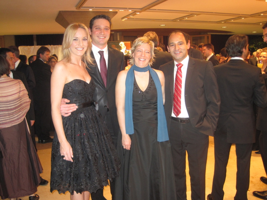 Ingrid Hofer, Everardo Gemmi, Bettina und Stefan Gabriel