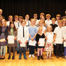 Überreichung der Zeugnisse