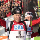 Mesotitsch gewinnt Biathlon-Verfolgung in Antholz