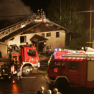 Hittisau: Bilder vom Feuerwehreinsatz
